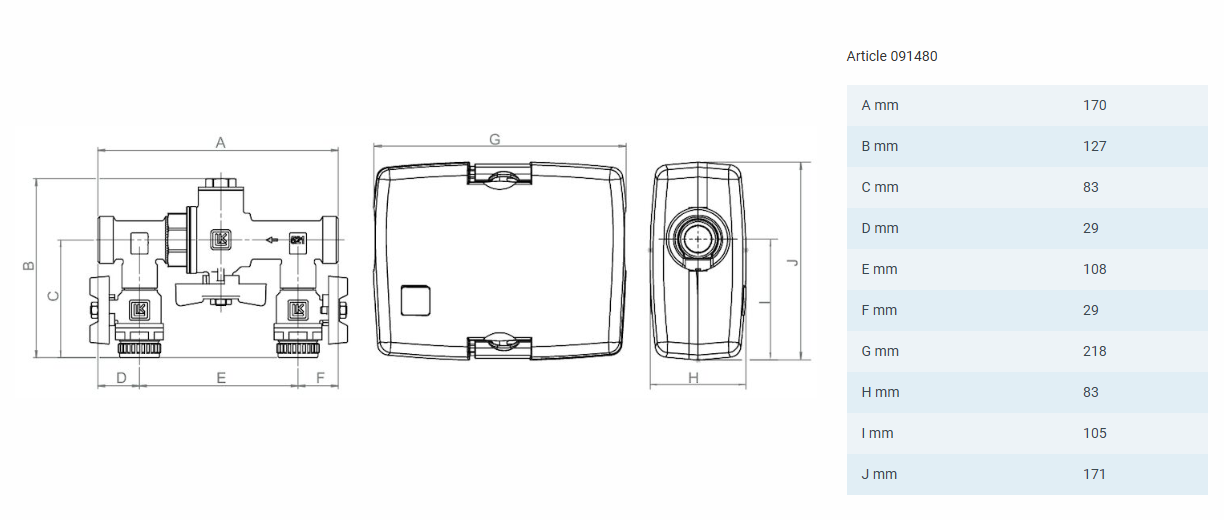photo showing dimensions of lk product