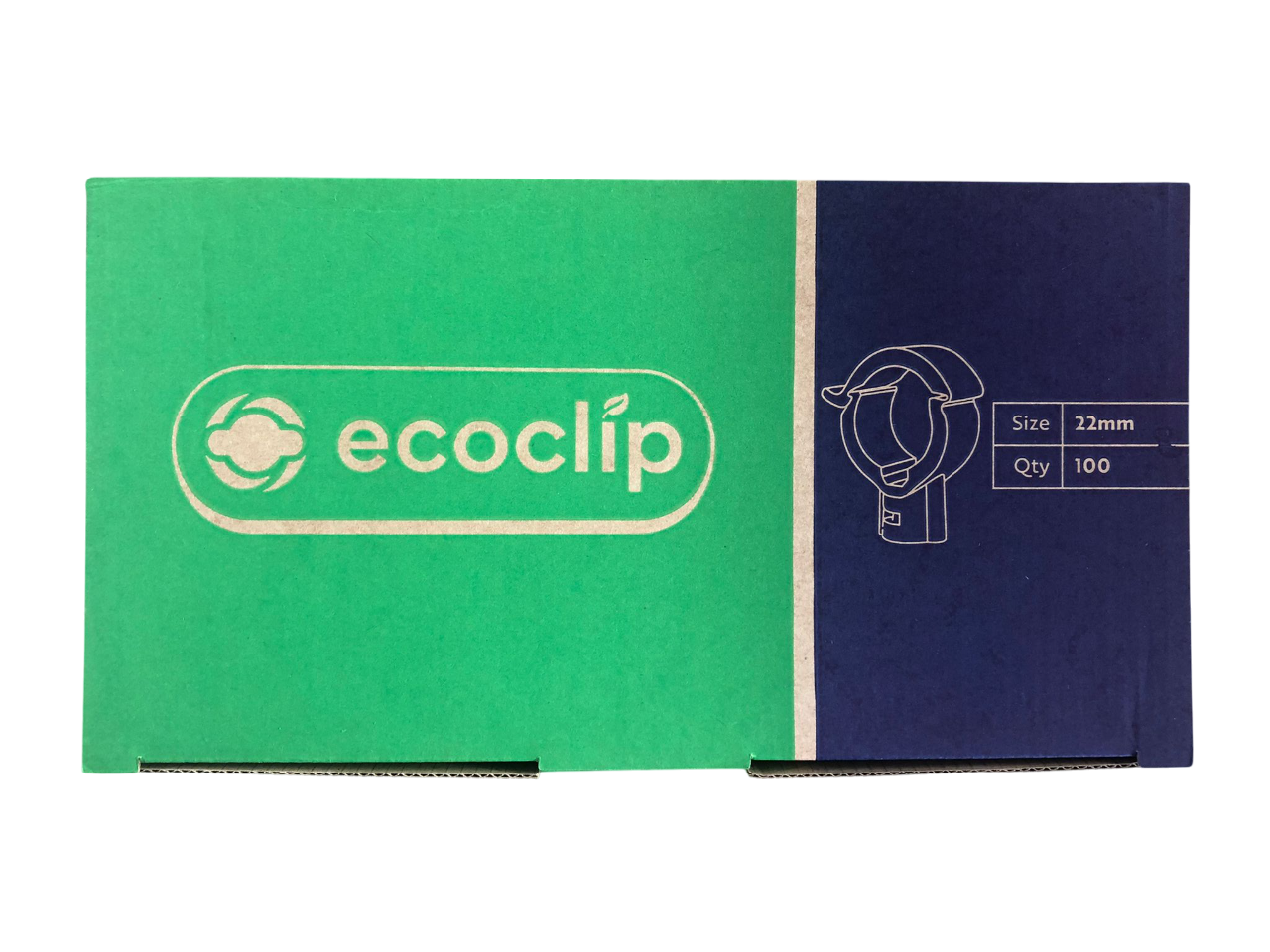 Ecoclip Camlock Pipe Clip White (Eco Clip)