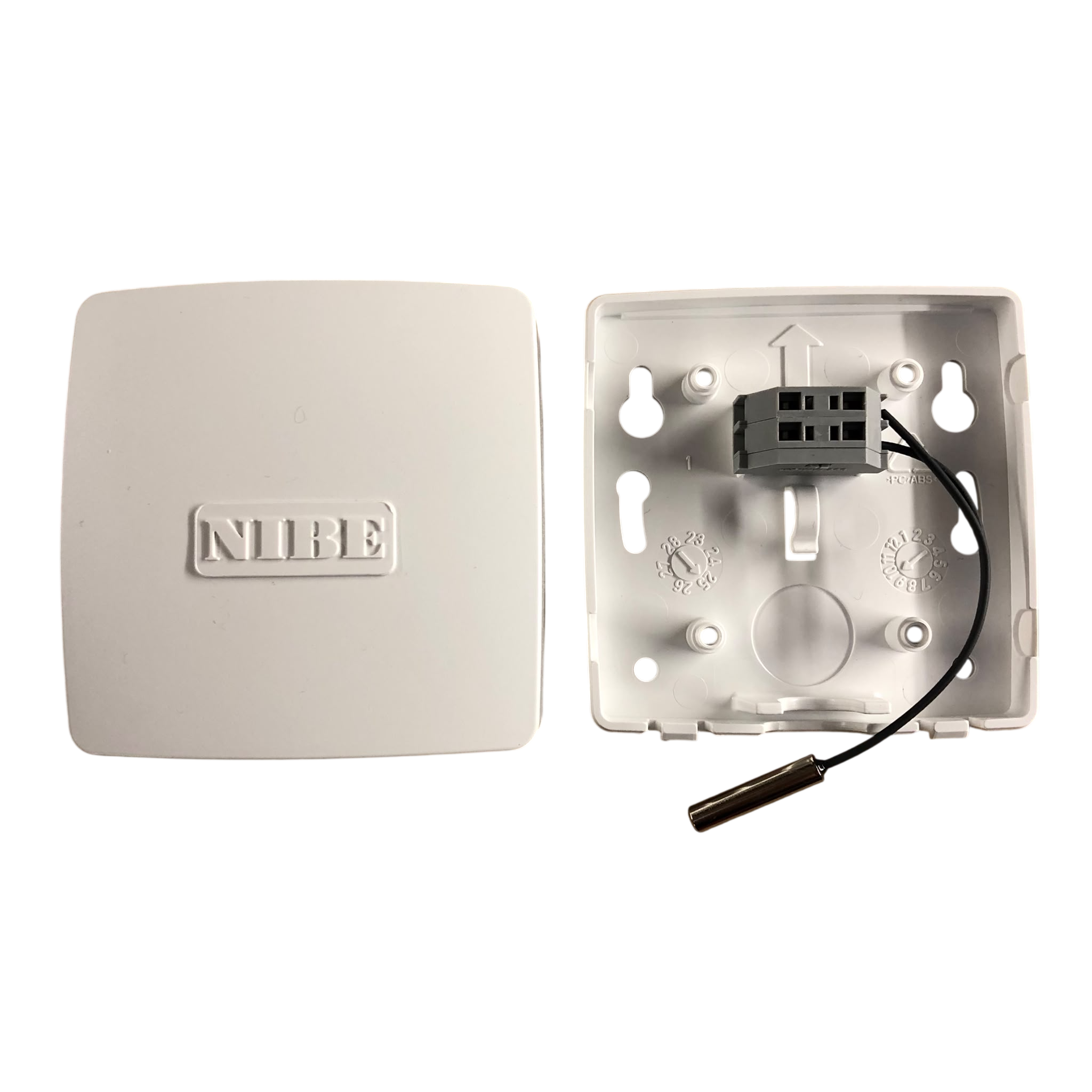 NIBE Room Sensor (Chrome Probe) - 318828 - RTS 40 Outdoor / Indoor