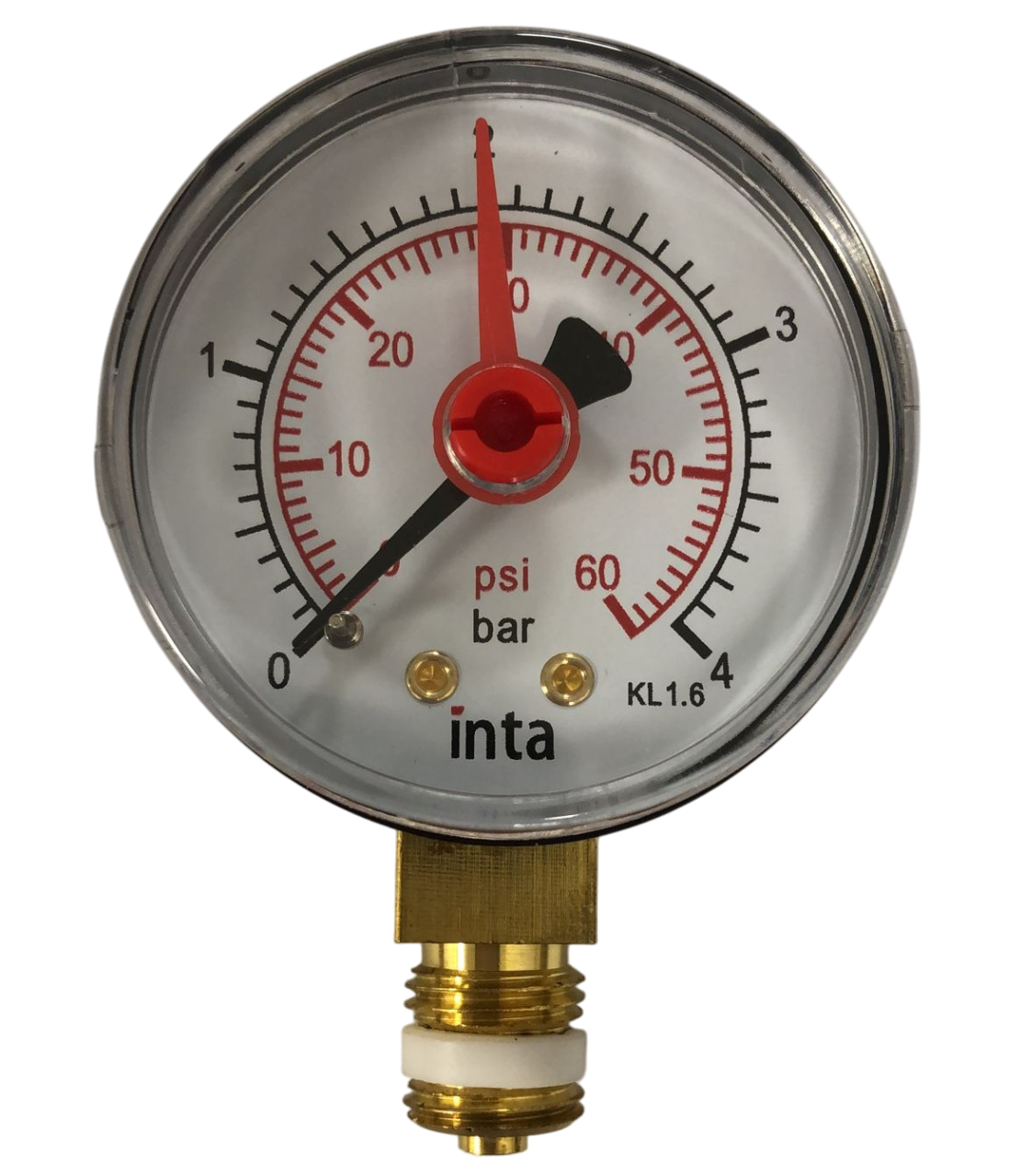 Inta 4 Bar Gauge (Bottom Connection) 1/4