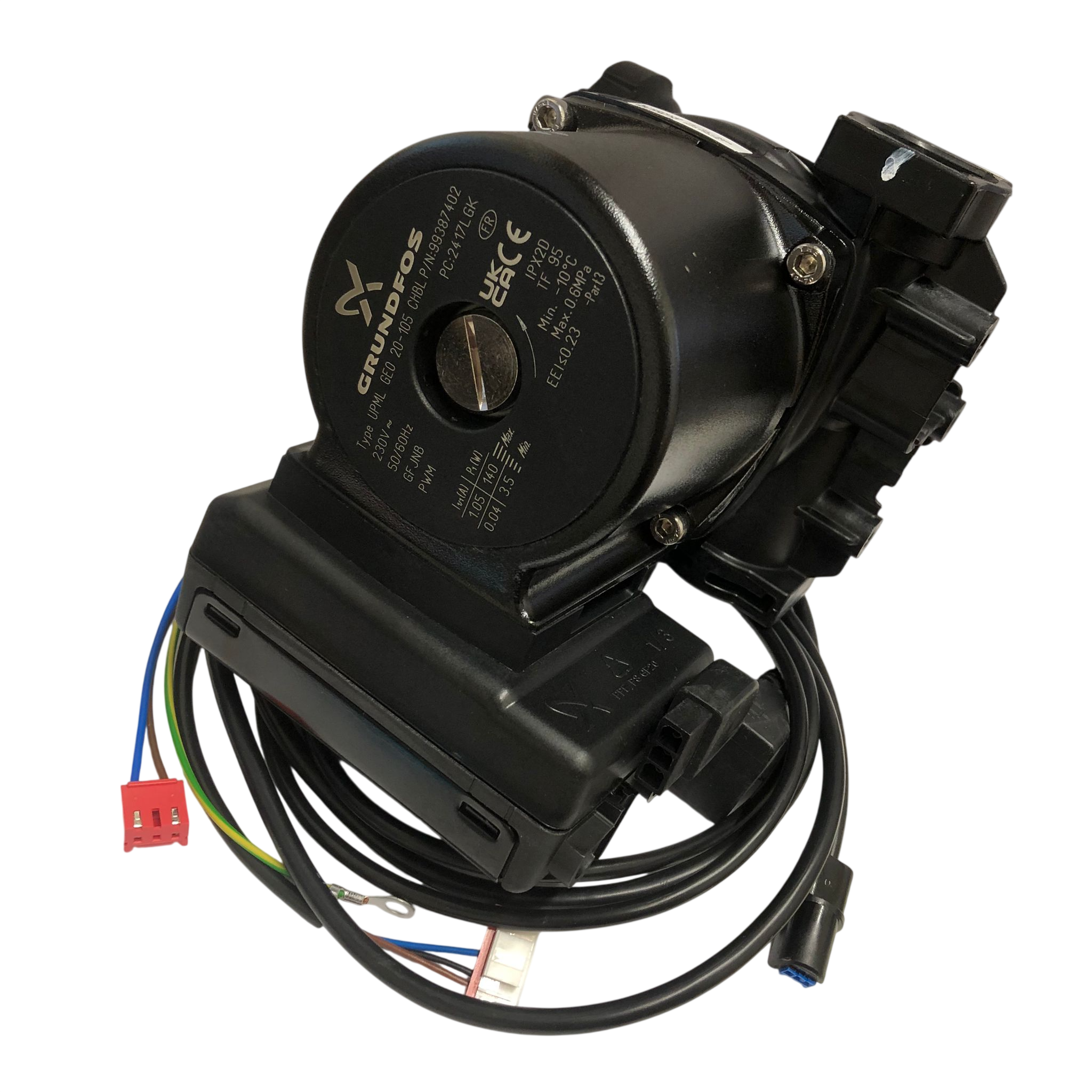 LG Grundfos AWHP UPML GEO 20-105 Circ Pump - AHA76477801