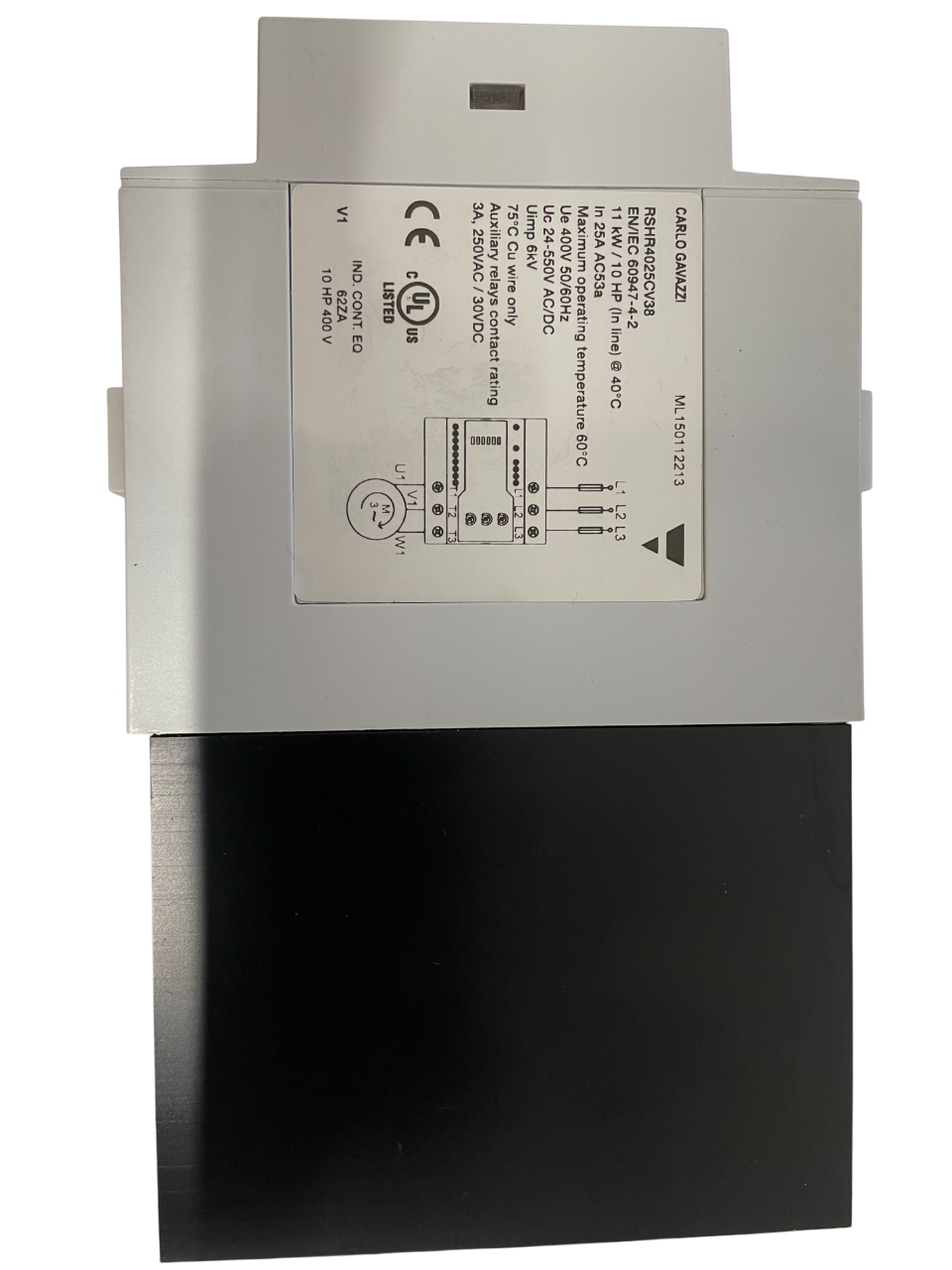 Carlo Gavazzi / NIBE - 3-Phase Soft Starter - RSHR4025CV38 / 518255