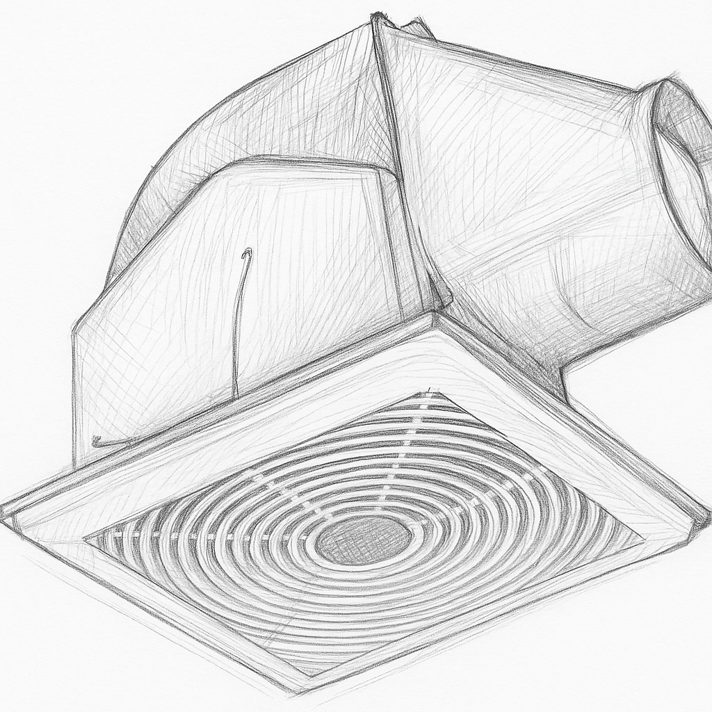 Dimplex Fan Cowl Assembly for CMF271 - 1529SB