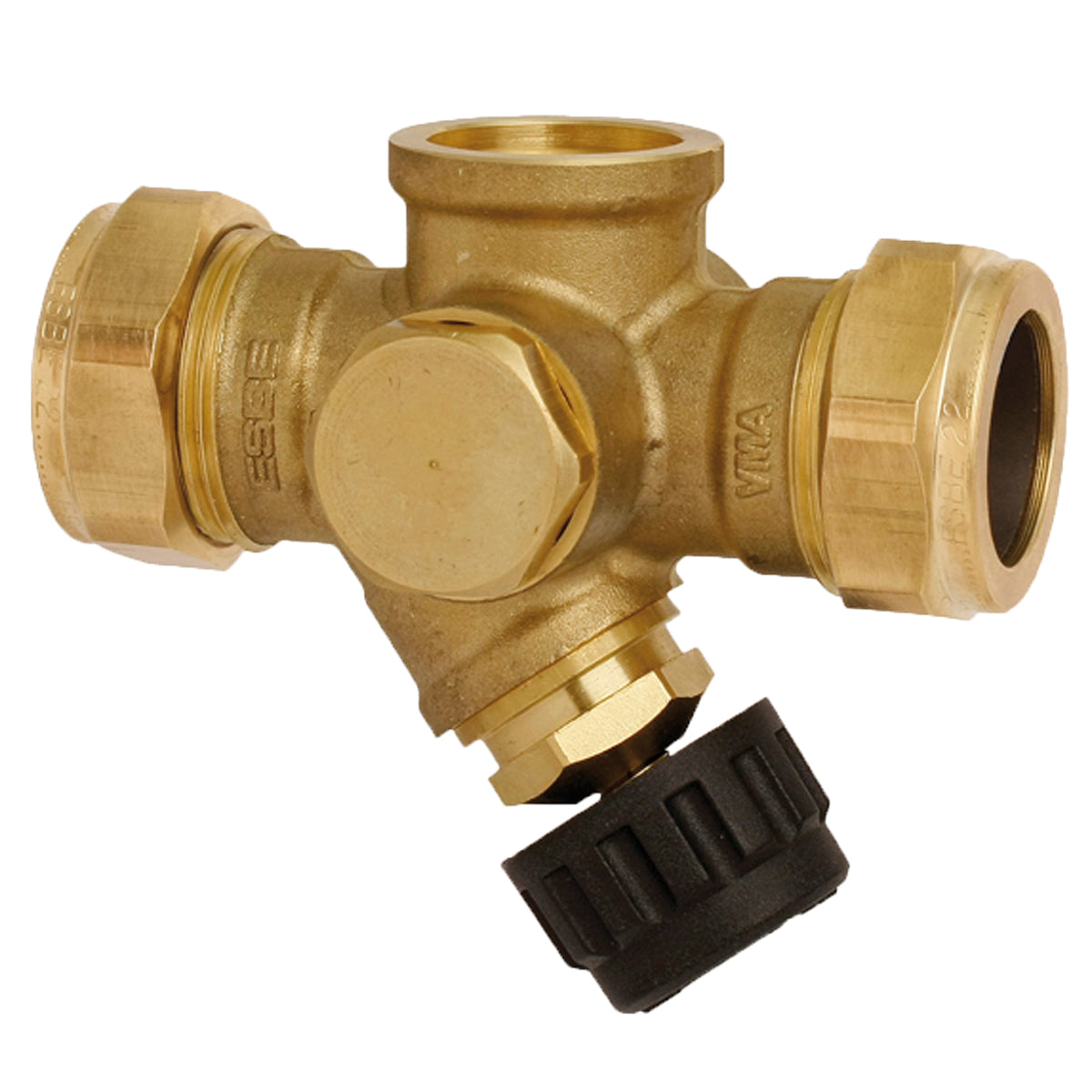 ESBE Valve Manifold - VMA213 - Internal Thread & Compression Fitting
