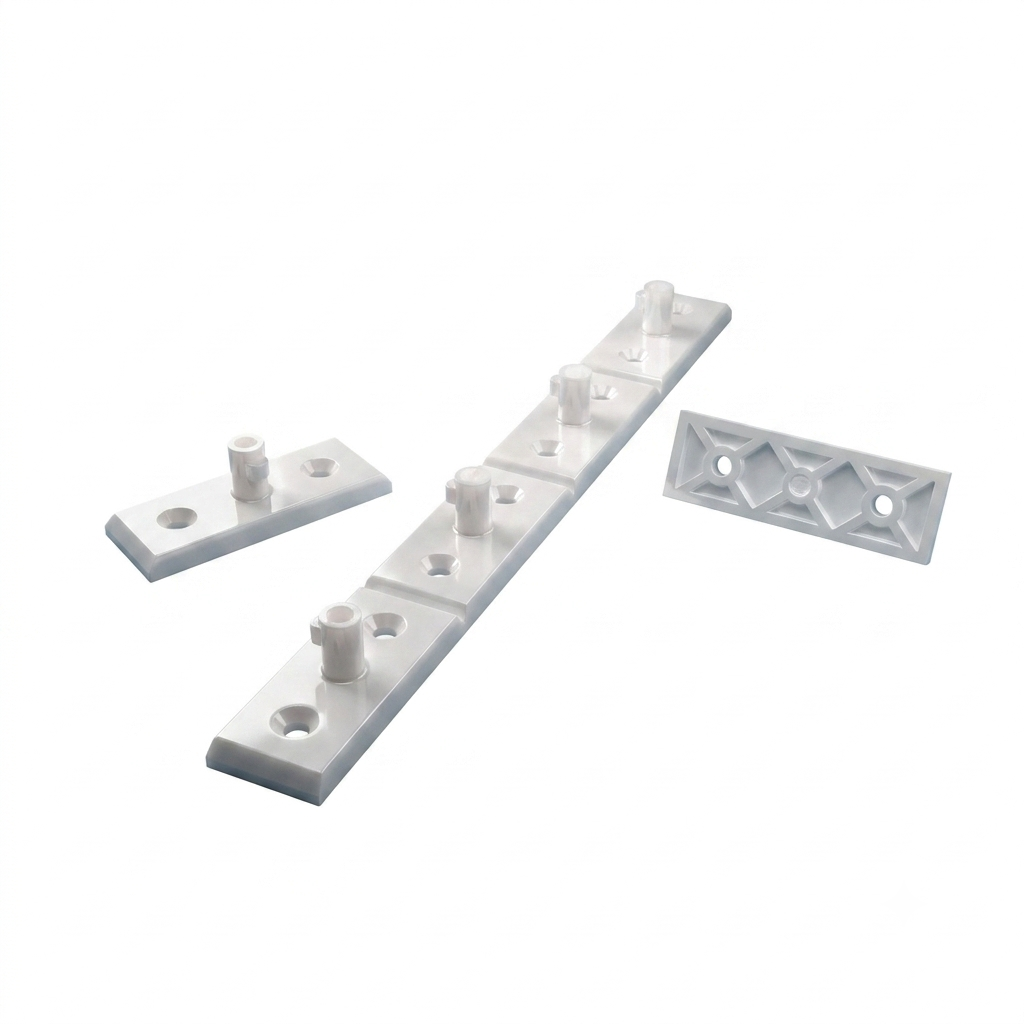 Ecoclip Base Plate White (Eco Clip) Pack of 100