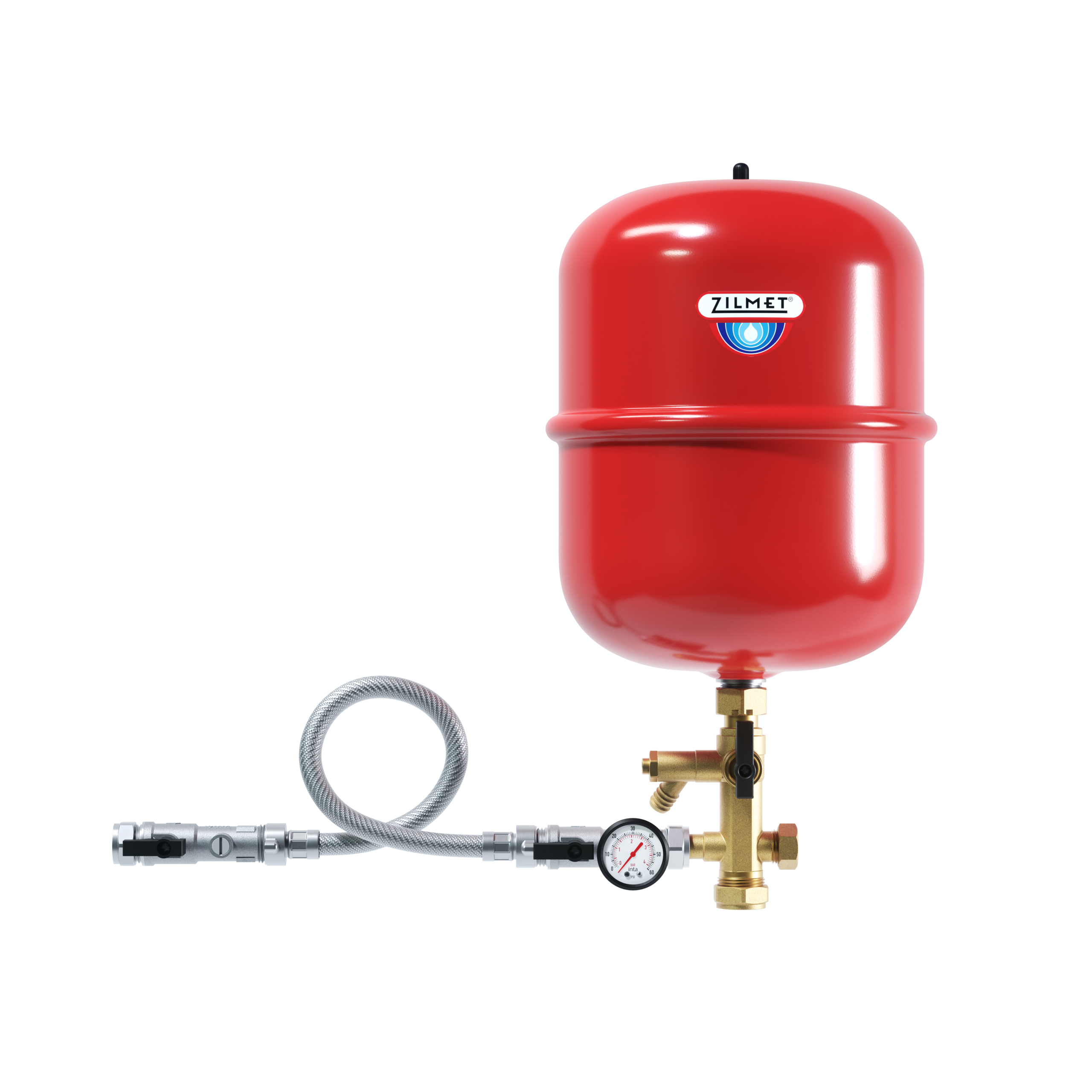 Intafil Combi Sealed System Kit With Drain SRV & without Bracket - KTSSK34SRVNB