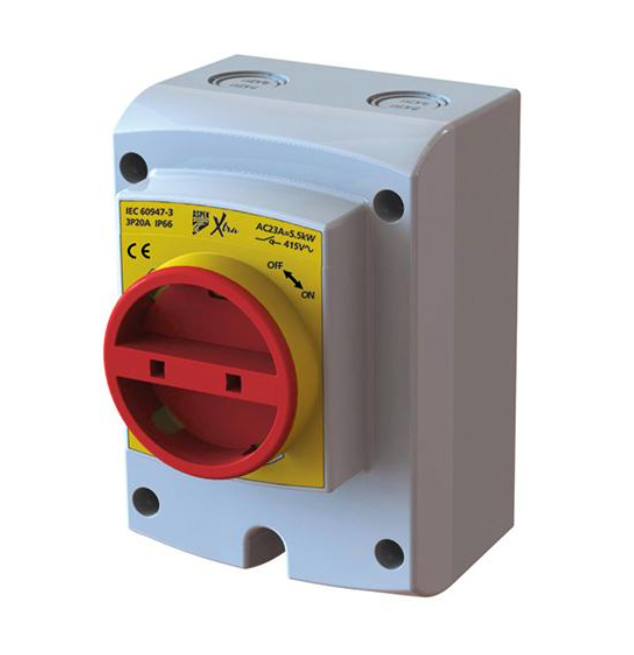 Isolator Large 63 Amp 4 Pole - AX6004/2