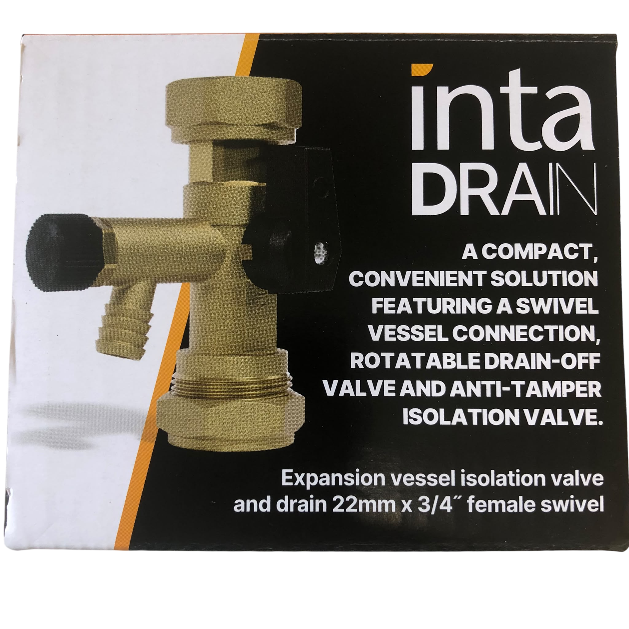 IntaDrain Combined Anti-Tamper Isolation Valve - KTPEVI22