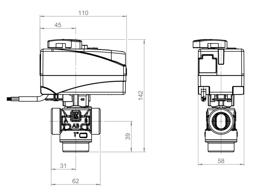 LK 525 3R Valve Body