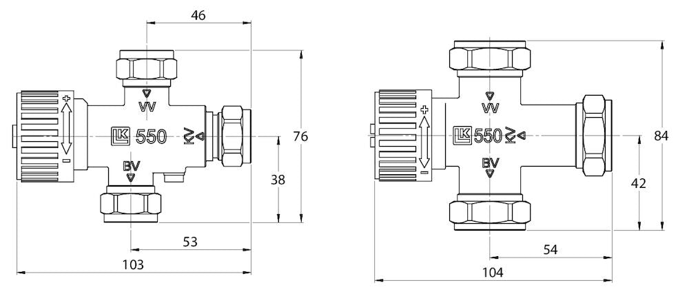 LK 550 - Compression Fitting