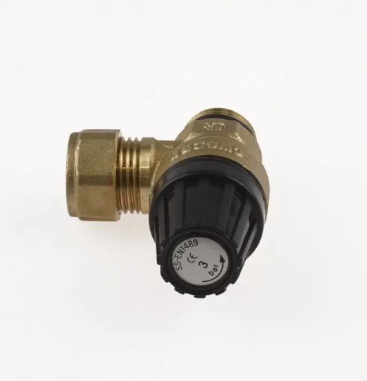 NIBE 3 Bar - 15mm Safety Valve - 624891