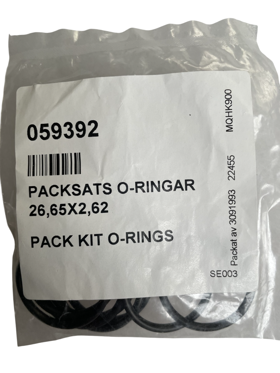 NIBE O-Rings - 059392