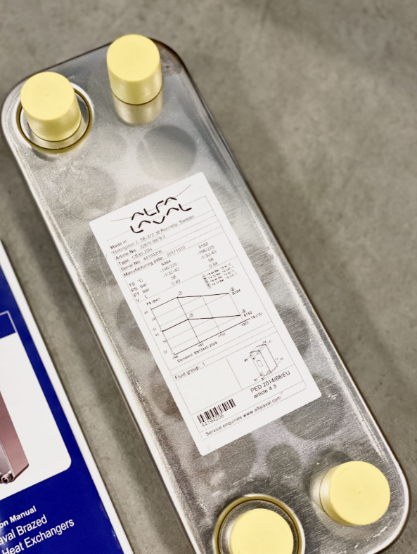 NIBE Heat Exchanger - CETEPAC 410-20 - 524639