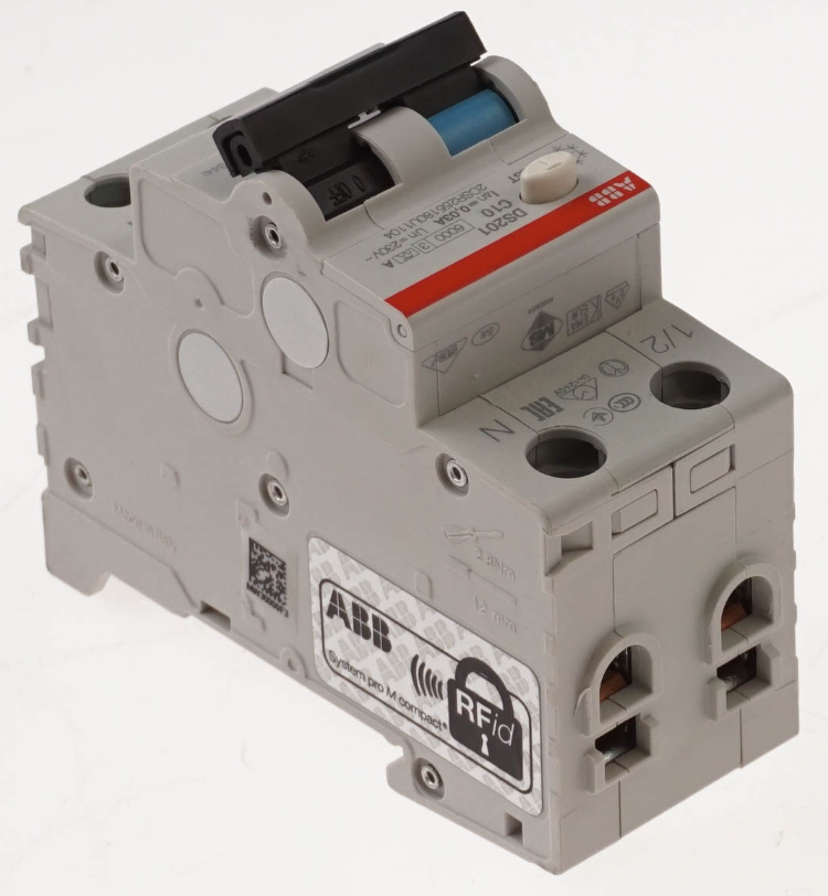 NIBE Residual Current Breaker with Over-Current - 1P+N - 060374