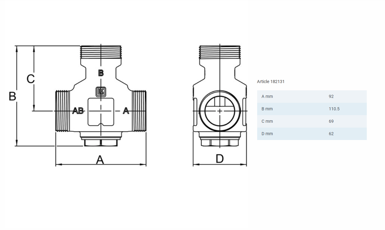 LK 823 ThermoVar - 1¼