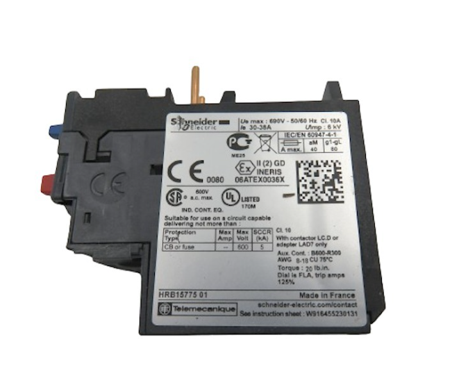 Thermia Overload Relay LRD-35S183 - 086U2660