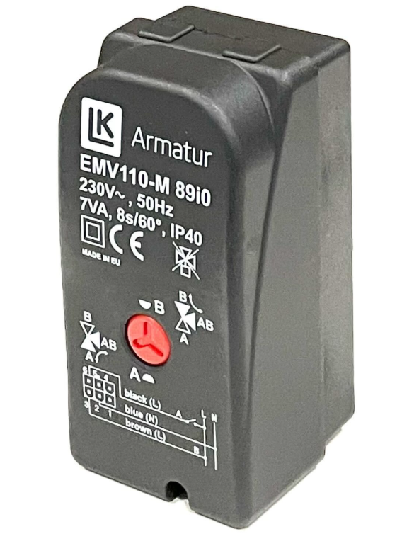 Thermia Reversing Valve Actuator (LK) - 086U8136