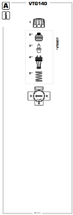 ESBE Thermostatic Mixing Valve
