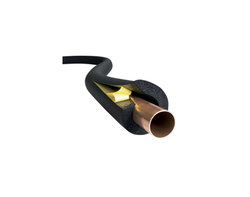 Pipe Insulation - Lagging - Black Nitrile Foam Class O - 2m