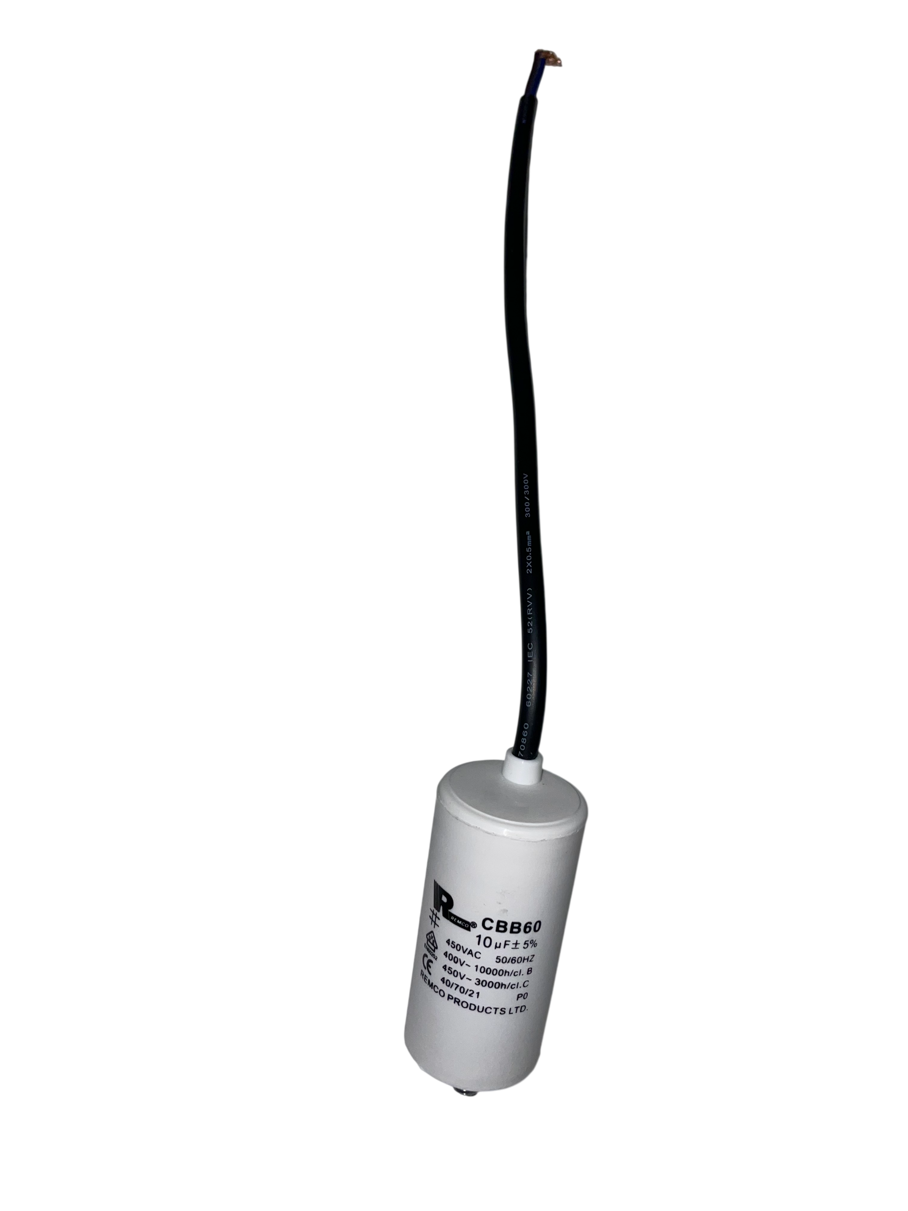10MFD Run Capacitor and Leads