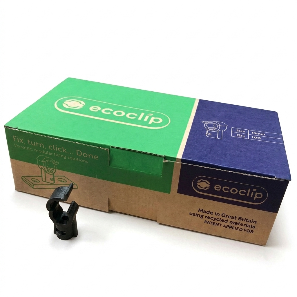 Ecoclip Camlock Pipe Clip Black (Eco Clip)