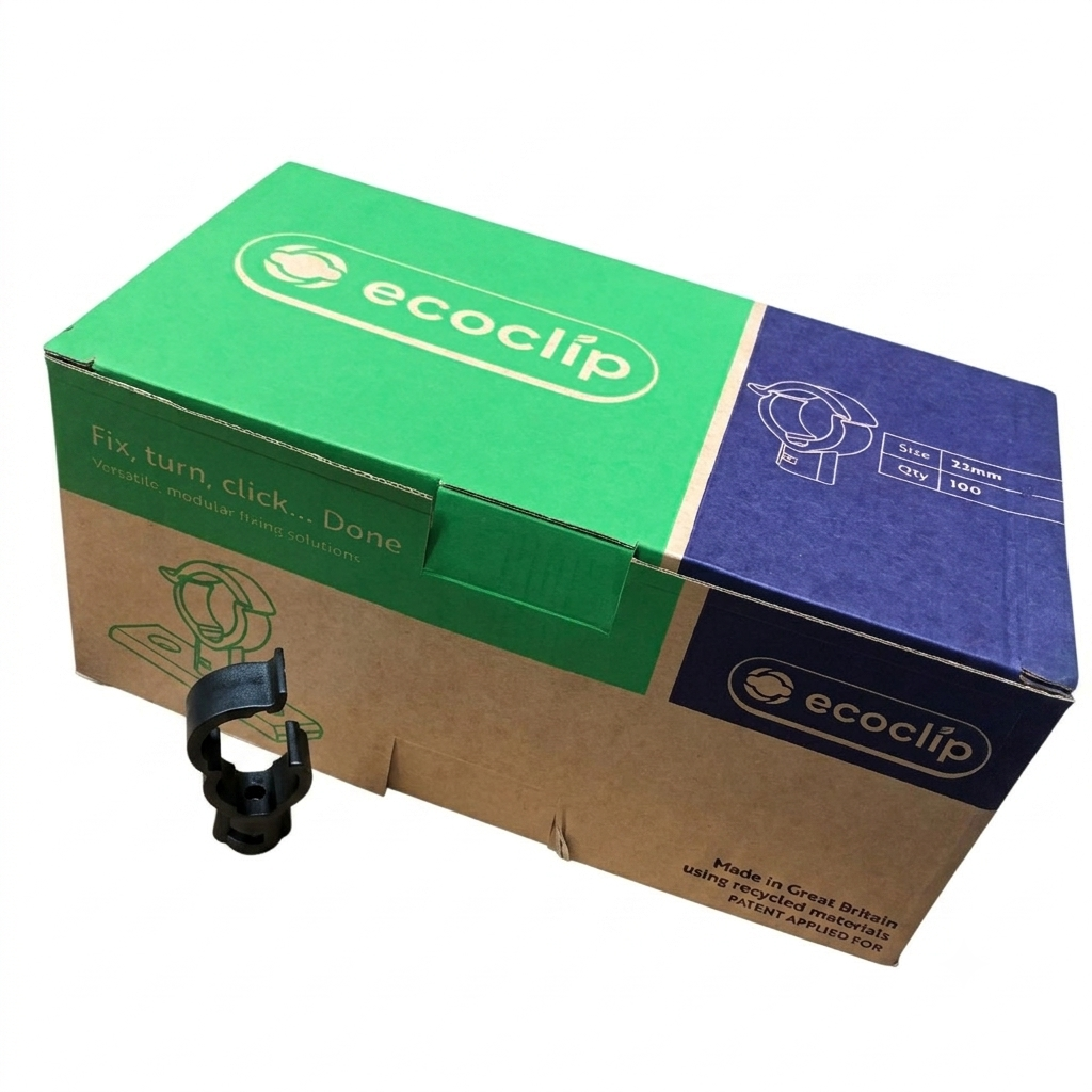Ecoclip Camlock Pipe Clip Black (Eco Clip)