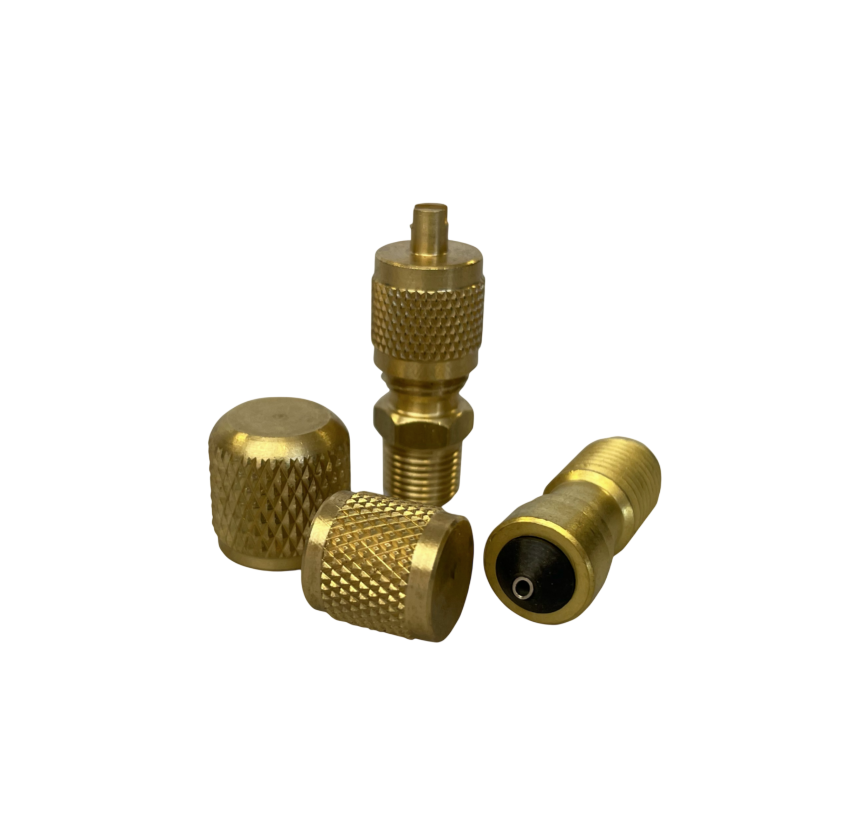Javac Brass Adaptor Fitting 1/4” x 1/8” NPT - Pack of 10 - JAV-1371