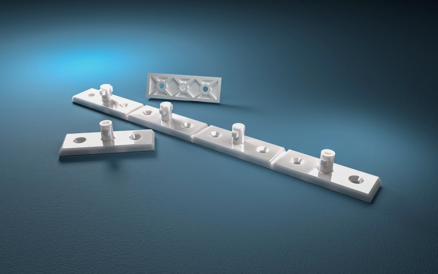 Ecoclip Base Plate White (Eco Clip)